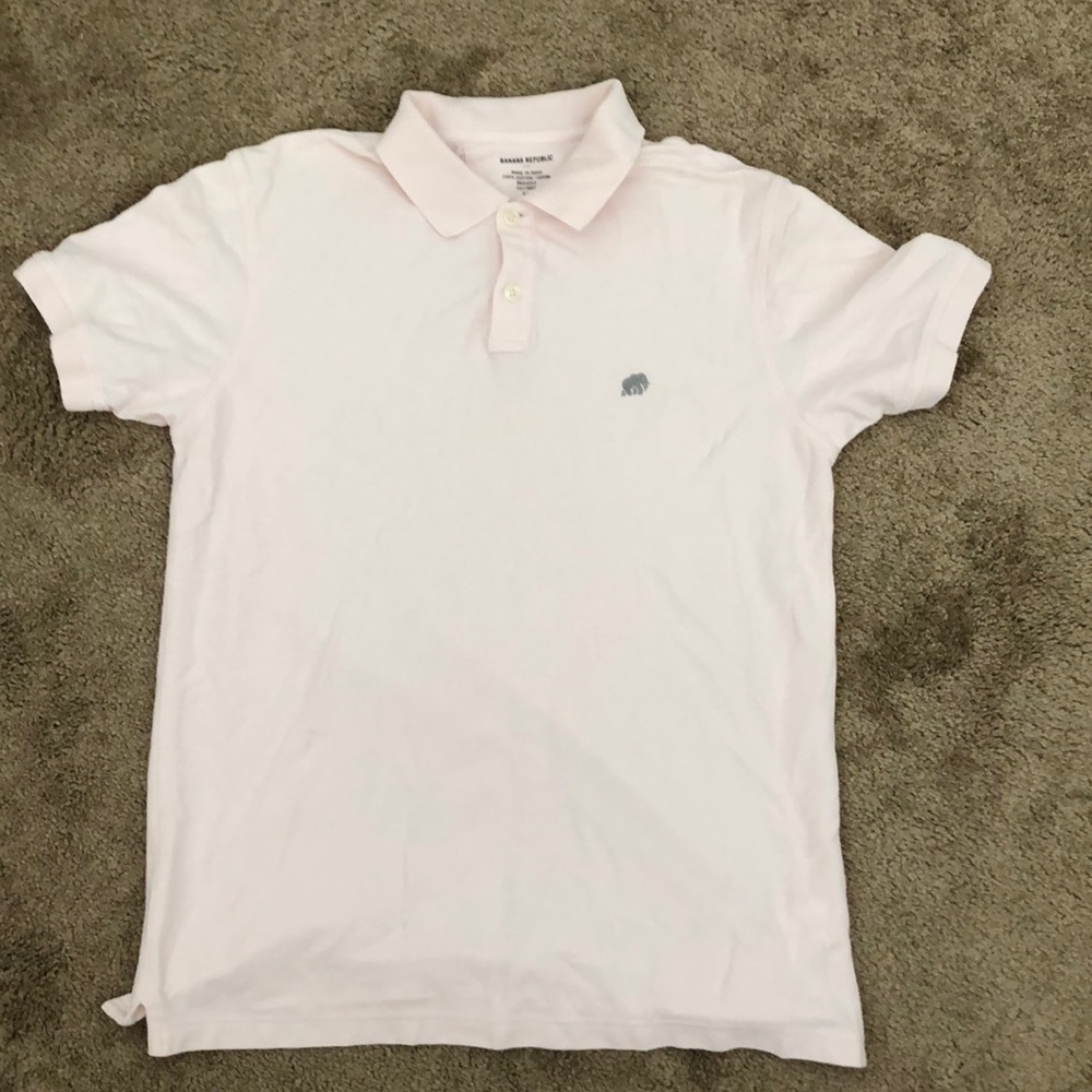 Banana Republic Pink Polo